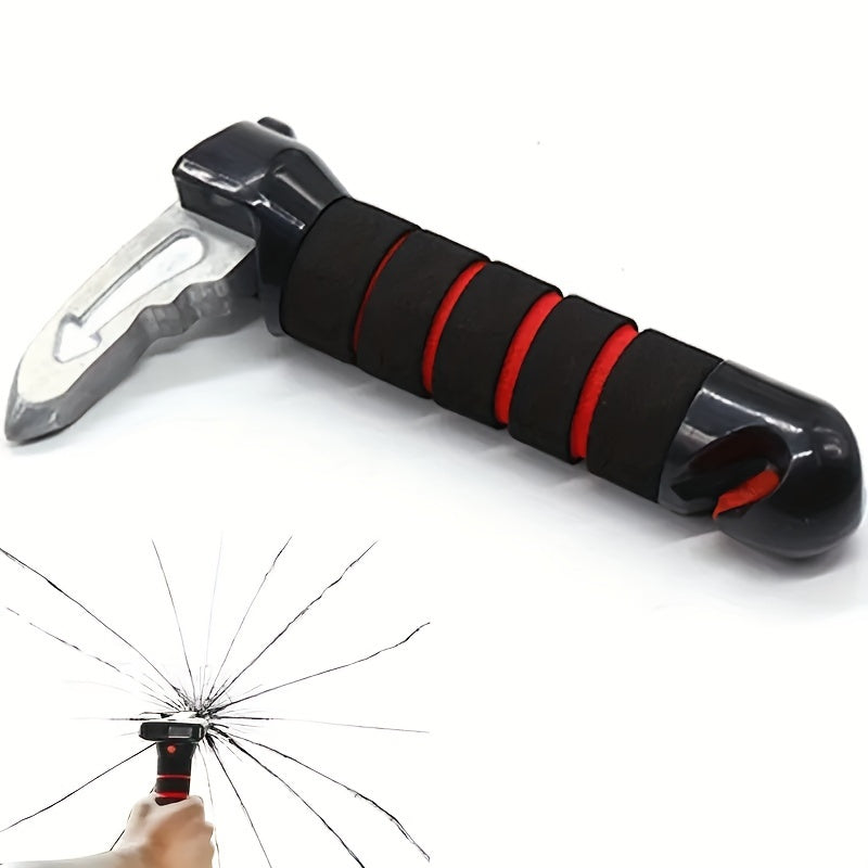 Multifunctional Car Safety Hammer with Adjustable Armrest Strap – Essential Safety Aid for Vehicles