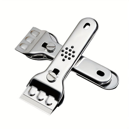 6pcs Cleaning Scraper Set - Multipurpose Blade Scraper for Paint, Oil, Dirt and Kitchen Surfaces, Essential Cleaning Tool