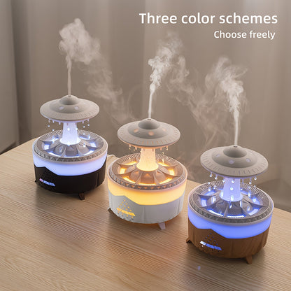 Simulated Water Drop Humidifier – Large Capacity Smart Aromatherapy Diffuser – Ideal for Home – Intuitive Atomization Technology
