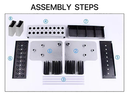 9IMOD Screwdriver Storage Rack – Multifunctional Organizer for RC Repair Tools, Hex & Cross Driver Desktop Stand