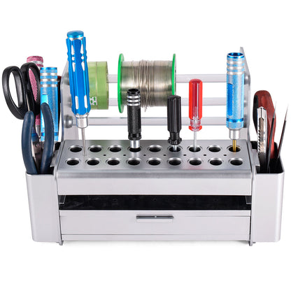 9IMOD Screwdriver Storage Rack – Multifunctional Organizer for RC Repair Tools, Hex & Cross Driver Desktop Stand
