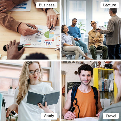 Travel Companion Instant Voice Translator – Supports 137 Languages, App Connectivity for Accurate, Real-Time Translations – Ideal for Business and Learning