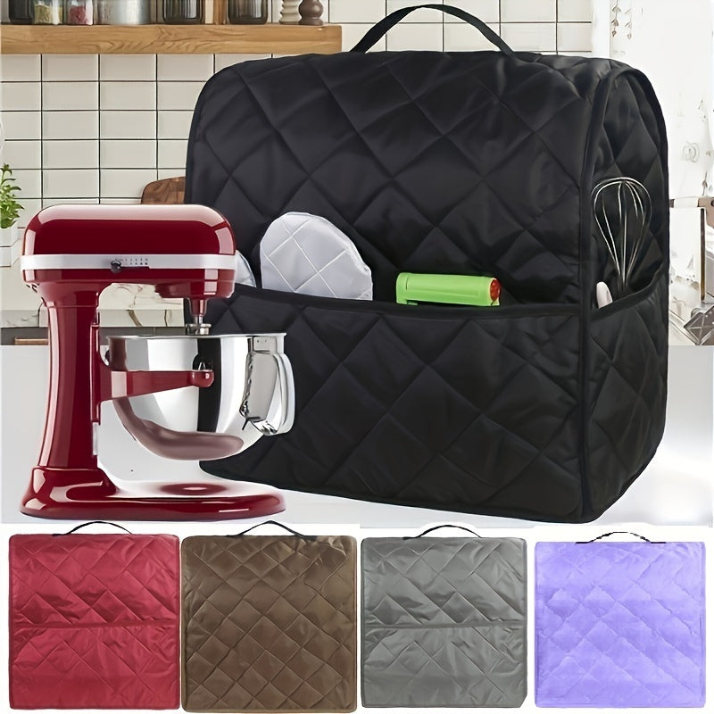 Stand Mixer Cover for KitchenAid - Dust Proof Cover with Accessory Storage Pockets and Handles - Fits All Tilt Head and Bowl Lift Models (4.5-5 Quart)