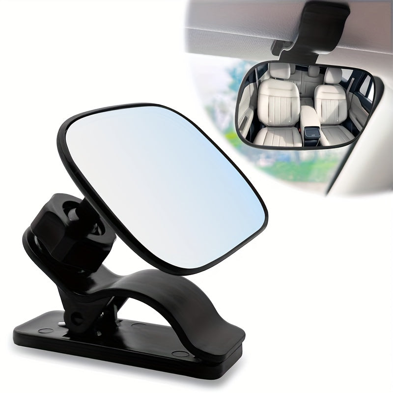 Car Rear View Mirror – Adjustable Wide Angle Convex Interior Mirror for Backseat Cars, SUVs, and Trucks, Essential Car Accessory