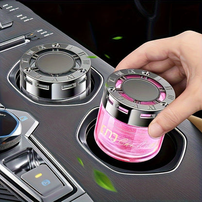 Elegant Starry Sky Car Air Freshener – Long-Lasting Fragrance with Solid Incense Aromatherapy