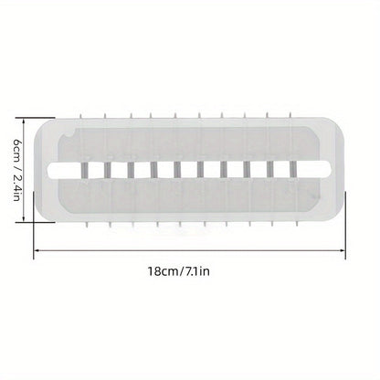 10PCS Elastic Bandage and Skin Suture Device - Scar-Free Zipper Style Wound Patch - Color Box Packaging