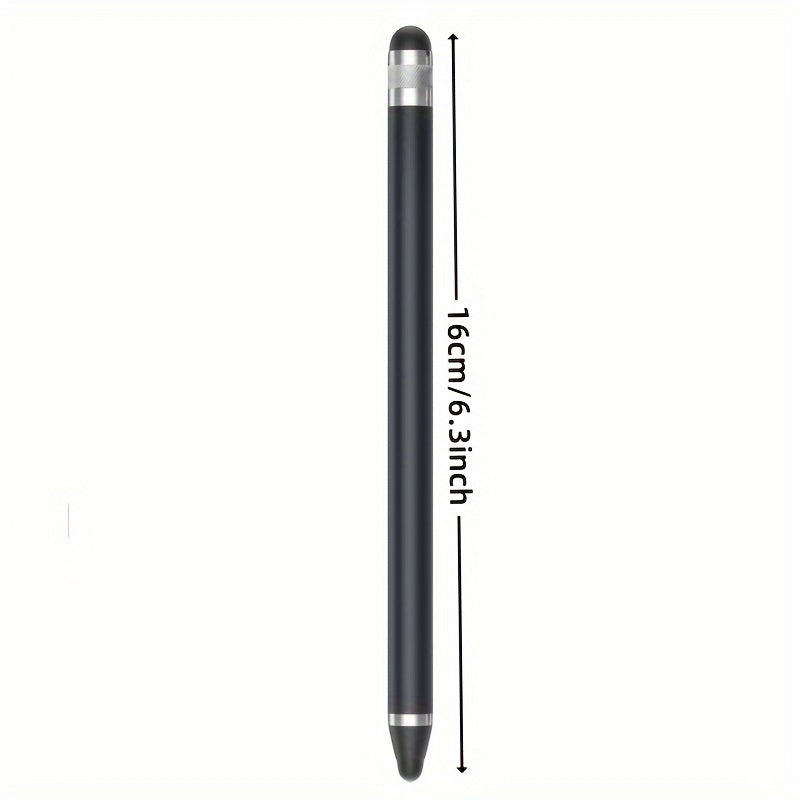 6pcs 2 in 1 High Sensitivity Capacitive Stylus Set with 12 Extra Replaceable Rubber Nibs for Android Tablets and Touch Screen Devices
