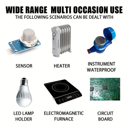 1.01/1.69oz Liquid Insulating Tape - Rubber Electrical Wire Coating, Circuit Board Repair Glue for Cable Fixes