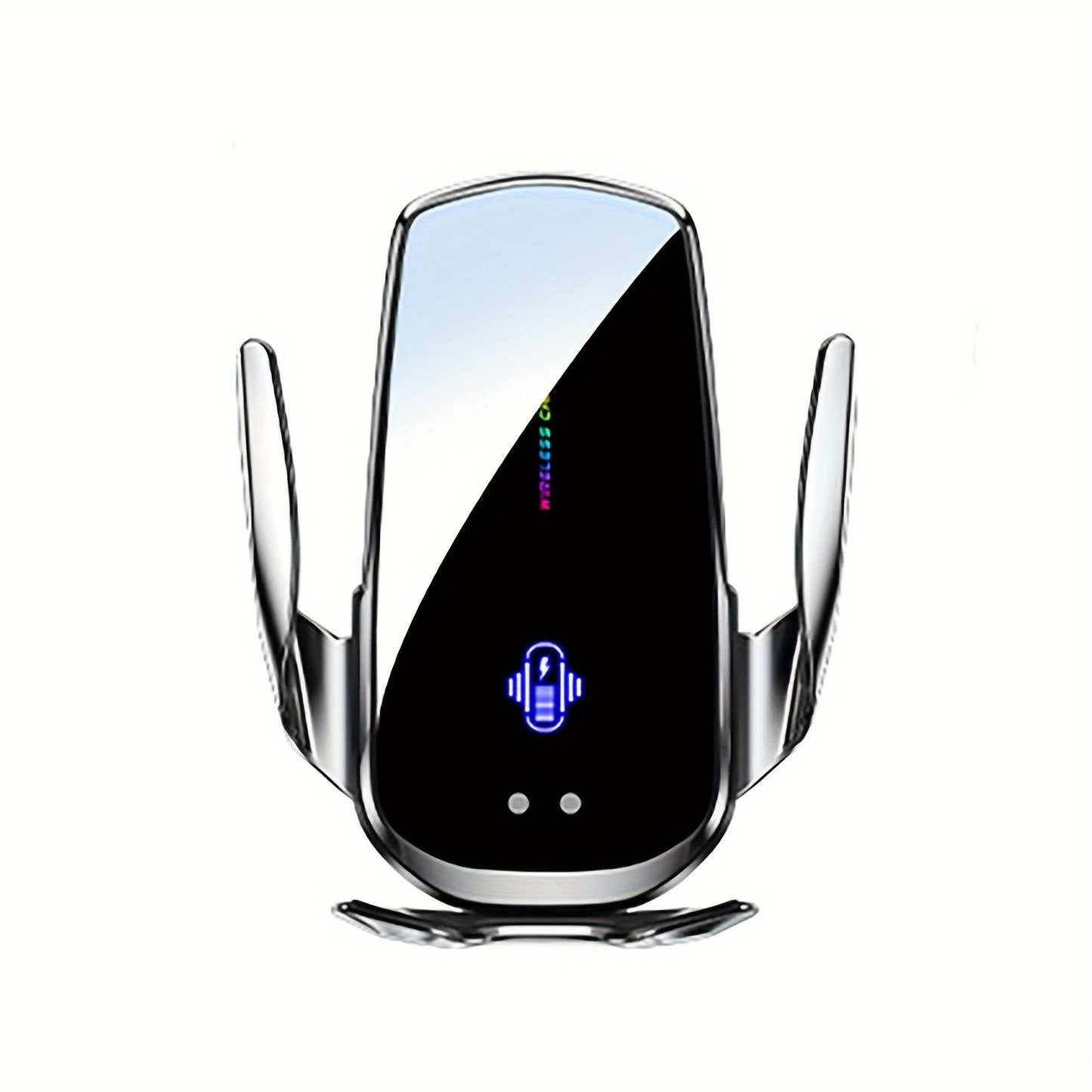Wireless Car Charger with Automatic Phone Holder – 15W Fast Charging, 360° Rotation, Secure Grip – Compatible with iPhone 14/13/12/11 Pro/Max and Samsung Galaxy S23/S22/S21/S20