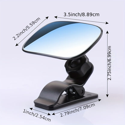 Car Mirror – Automotive Interior Wide Angle Convex Rearview Mirror, Adjustable Backseat Rear View Accessory