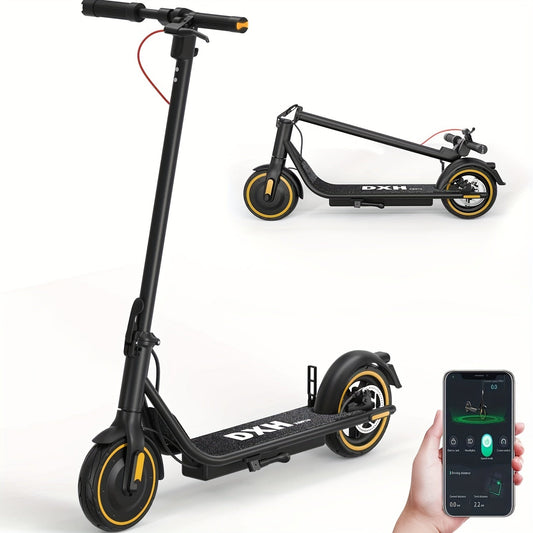 Powerful 350W Electric Scooter for Youth & Adults – Compact, Foldable, Lightweight Design – Up to 19 MPH Speed and 18 Mile Range – Ideal Urban and Campus Commuter