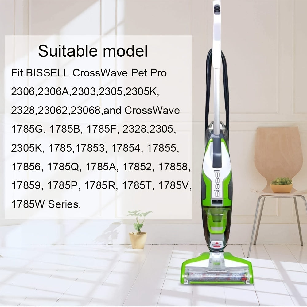 Bissell CrossWave and CrossWave Pet Pro Velvet Brush Roller - 1pc/2pcs Vacuum Cleaner Accessory