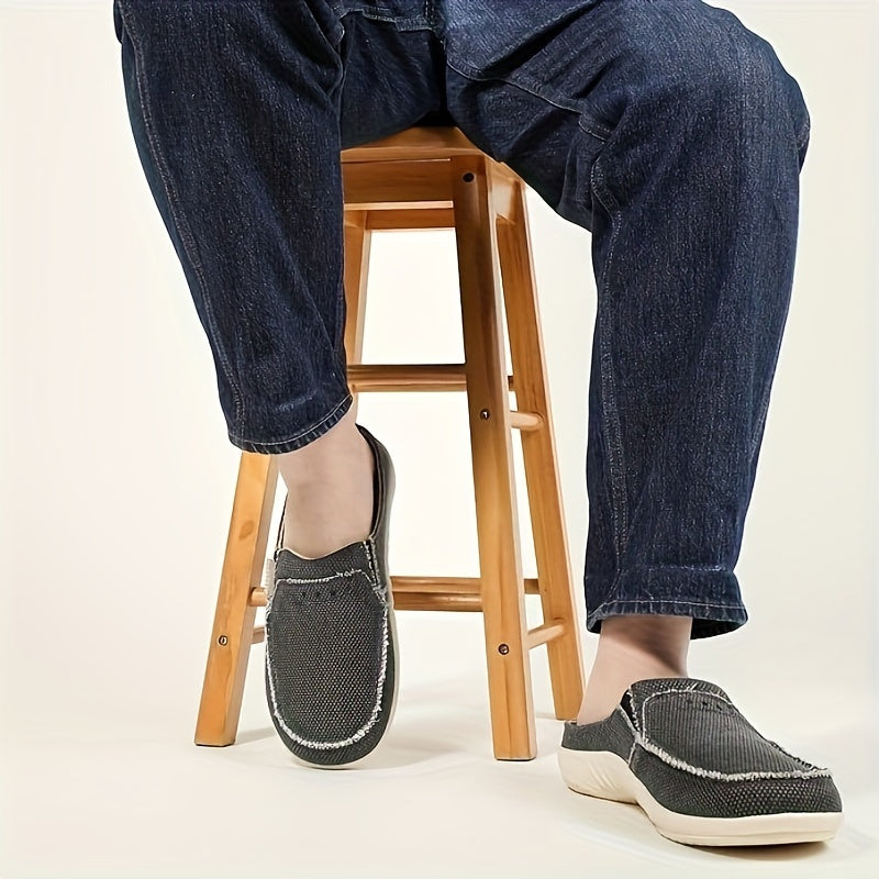 LazyStep Men's Trevor Orthopedic Slide Slipper - Arch Support for Comfort and Relief