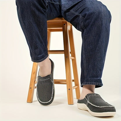 LazyStep Men's Trevor Orthopedic Slide Slipper - Arch Support for Comfort and Relief