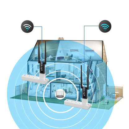 300Mbps USB Wi-Fi Repeater - Boost Network Signal with Easy Plug and Play Convenience