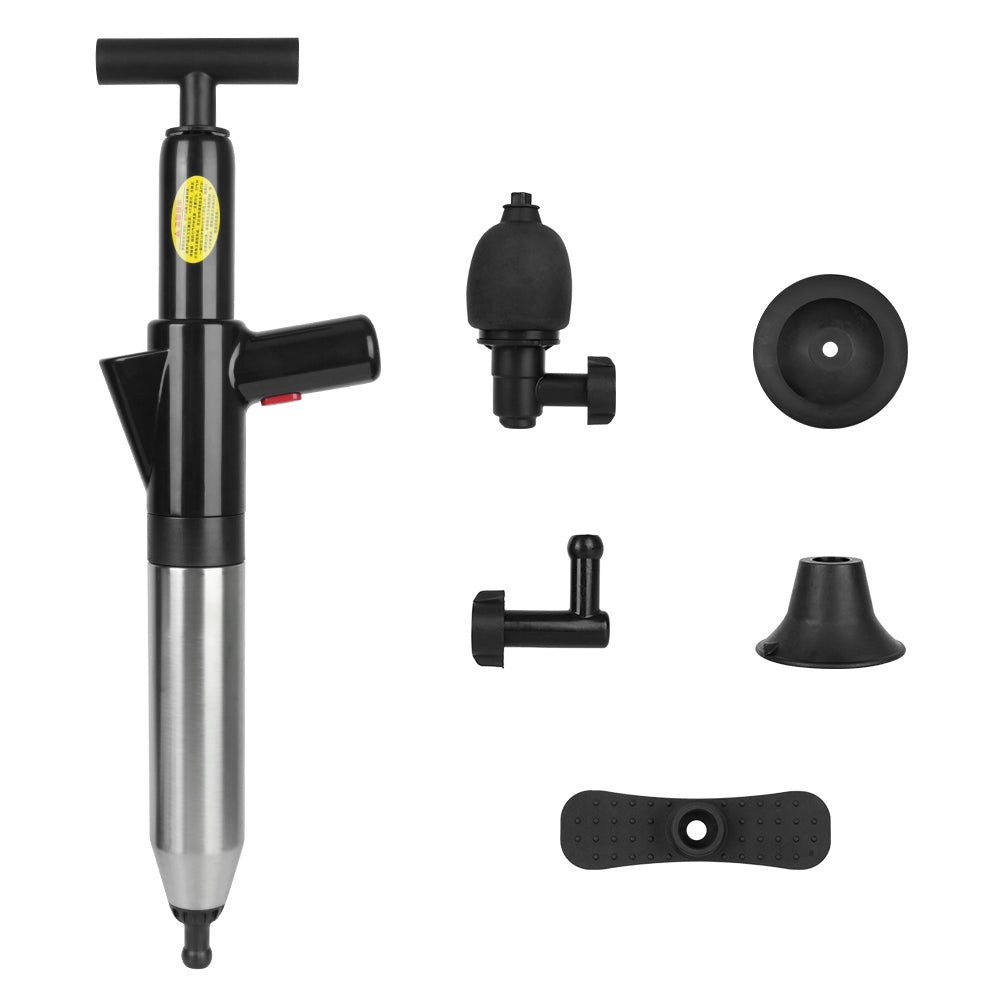 High Pressure Toilet Plunger – Air Drain Blaster for Clog Removal & Sewer Pipe Unblocking