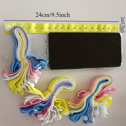 20pcs Elastic Storage Bands – Adjustable, Stretchable Buckle for Travel, Clothing, Drawers & Wardrobe Sorting, Space Saving