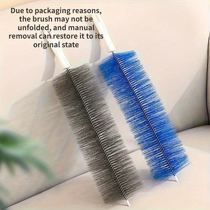 Multifunctional Fan Brush - Long, Flexible Dusting Brush for Household Cleaning | Durable Dust Brush for Fans, Air Conditioners, Blinds, Grooves | Essential Cleaning Tool, Back to School Supplies