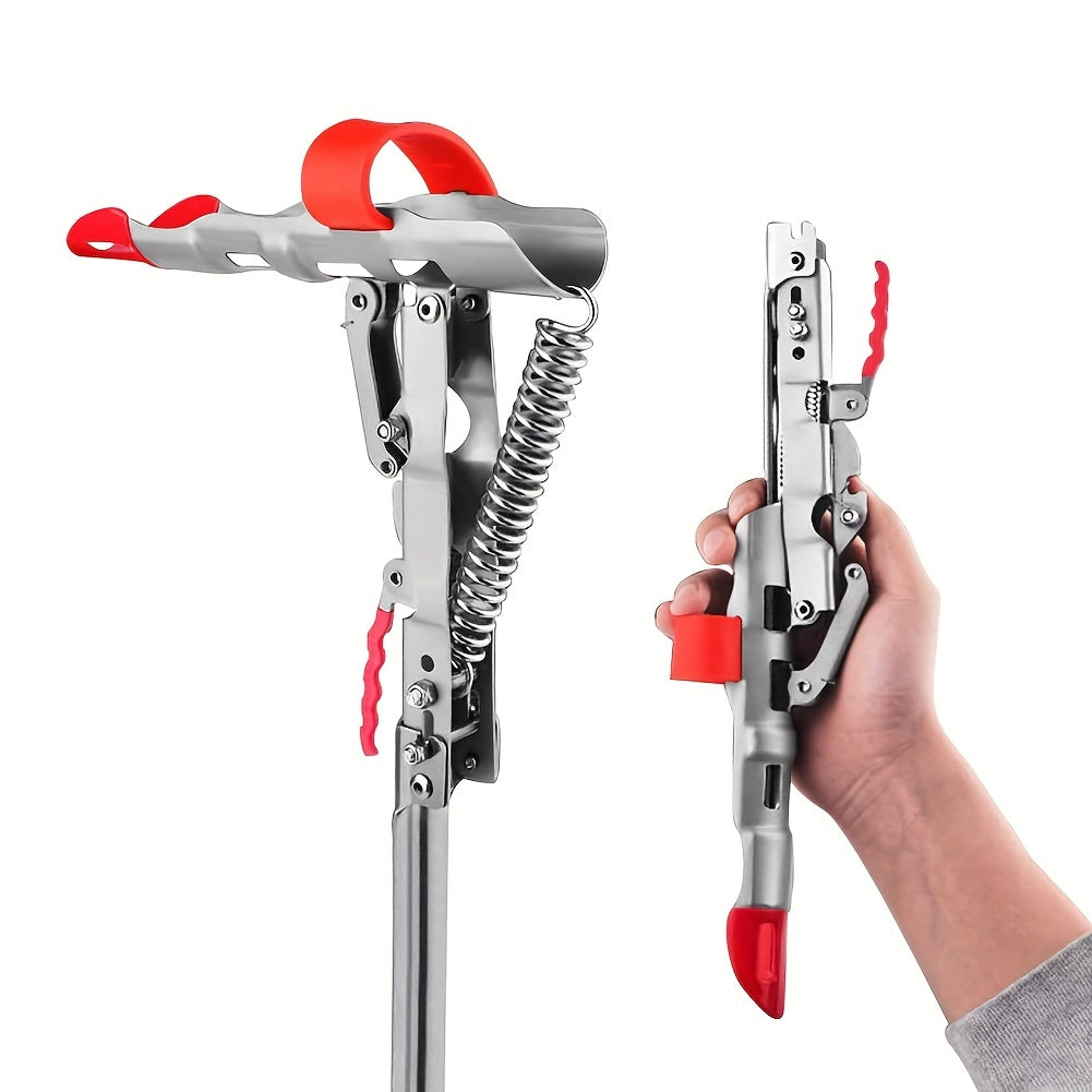 Premium Spring-Loaded Fishing Rod Holder - Adjustable Sensitivity, Folding Pole Rack, Stainless Steel, Corrosion-Resistant, Easy Install and Space-Saving