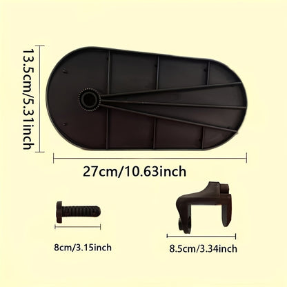 Office Desk Computer Armrest Support - Ergonomic Mouse Wrist Rest for Comfortable Workstation Setup