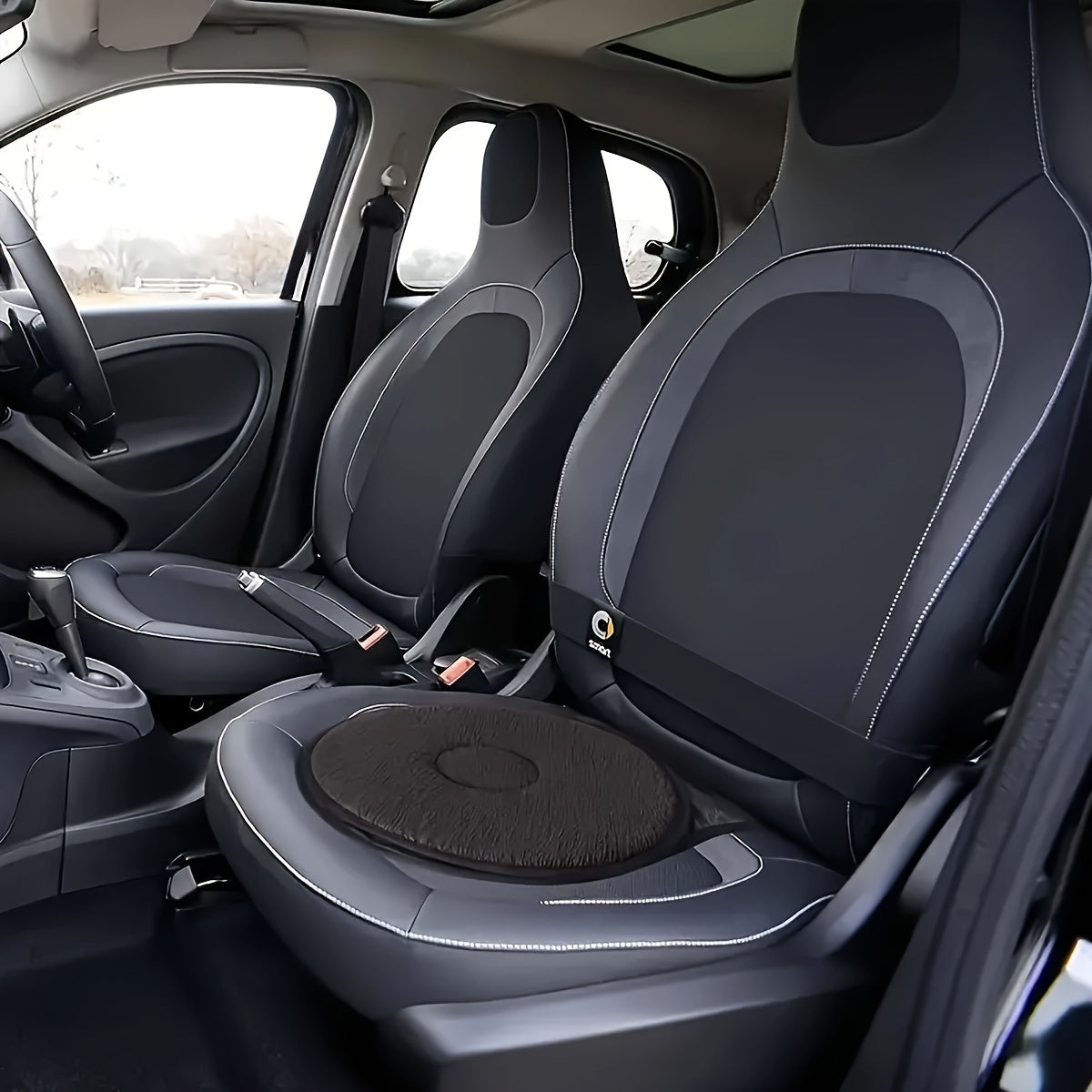 Swivel Seat Cushion for Car and Home - 360° Rotation, Non-Slip, Easy Access Chair Pad for Elderly and Pregnant Users