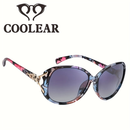 COOLEAR Trendy Oversized Polarized Sunglasses for Women – Summer Glare Protection Ladies Shades