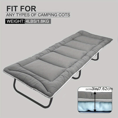 Extra Large 75''x30'' Camping Sleeping Pad - Ultra Soft, Non-Slip, Waterproof, Insulated Mattress - Compact and Comfortable for Outdoor Sleeping - Essential for Backpackers and Campers