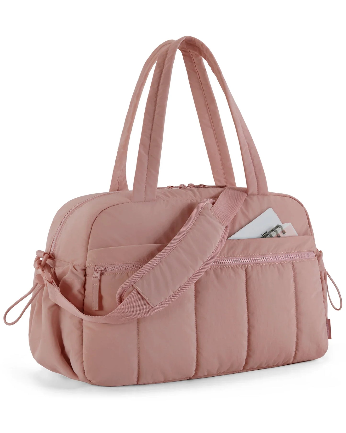 BAGSMART Travel Duffel Gym Bag for Women – Waterproof Carry-On Weekender with Wet Pocket & Cabin Luggage