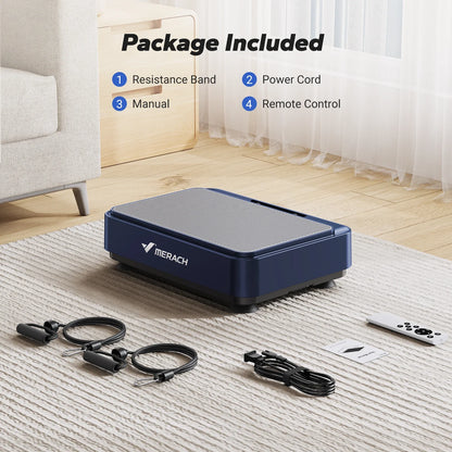 MERACH Vibration Plate Exercise Machine – Lymphatic Drainage, Pain Relief, Sleep Aid, Fat Burning & Weight Loss Vibration Plate
