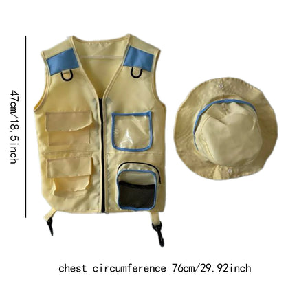 Kids Outdoor Adventure Exploration Kit – Explorer Costume & Role-Play Set for Children