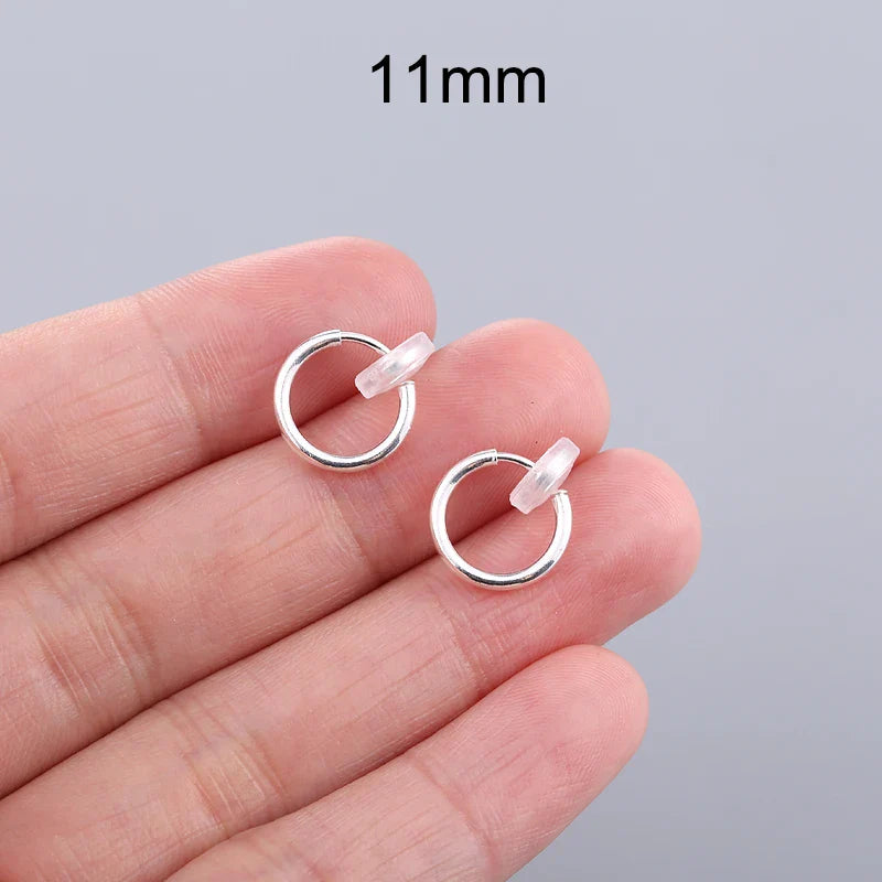 Unisex Ear Cuff Clip-On Hoop Earrings – No Piercing Required, Non-Hole Fake Earrings for Men & Women 2025 Trend