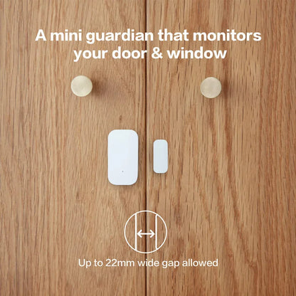 Original Aqara ZigBee Door & Window Sensor – Wireless Smart Home Security, Works with MiHome & HomeKit APP (MCCGQ11LM)