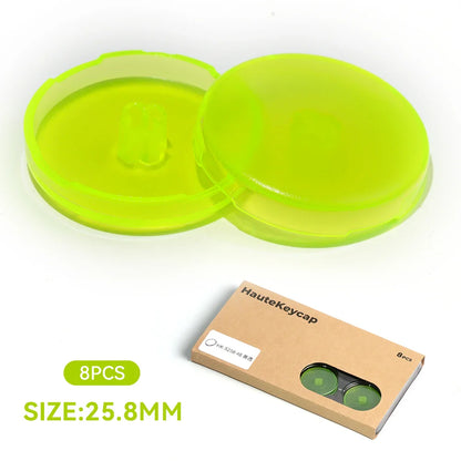 Haute42 Hitbox Cross Keycaps – 25.8mm Low-Profile DIY Button Caps for Leverless Arcade & Kailh Switch