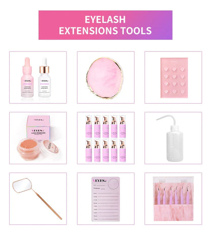 Veyes Inc 5ml Eyelash Extension Glue — Veyelash Fast-Drying Strong Lash Adhesive, 0.5 Sec Dry Time, 7-Week Retention for Volume Lashes