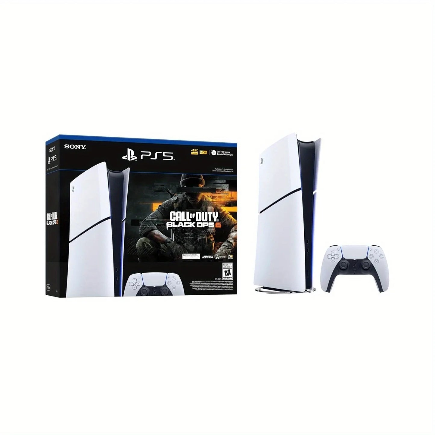 PlayStation 5 Digital Edition Slim — Call of Duty: Black Ops 6 Bundle