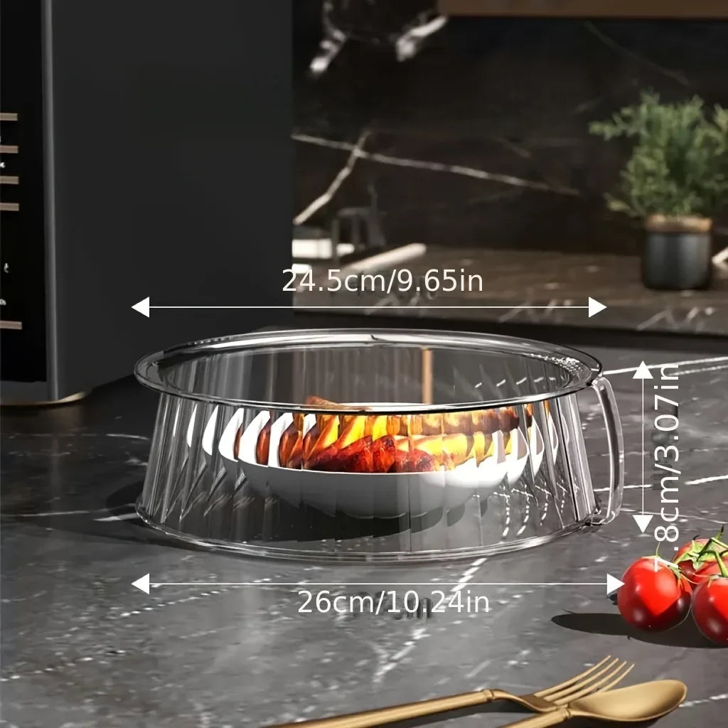 Thermal Food Insulation Cover - Dustproof Microwave Oven Cover for Kitchen Tabletop Fruit and Vegetable Storage