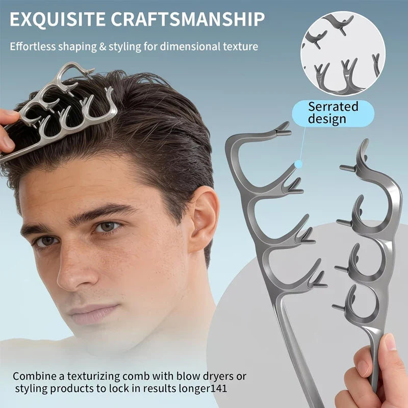 Volumizing Hair Comb - Wide-Tooth Detangling & Fluffy Hair Styling Tool