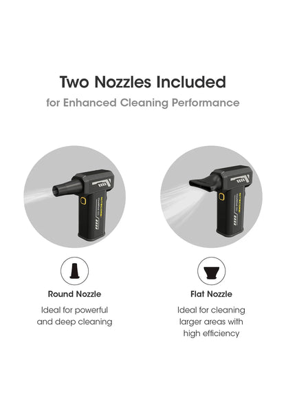 NITECORE CW20 Multipurpose Pocket Fan - Portable Stepless Wind Blower for Photography, Canon, Sony, Short Video & Camping