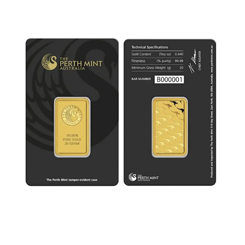Australia Gold Bar Series – Brass Core Fake Gold Block with Serial Number, Sealed Packaging, Craft Collection Gift
