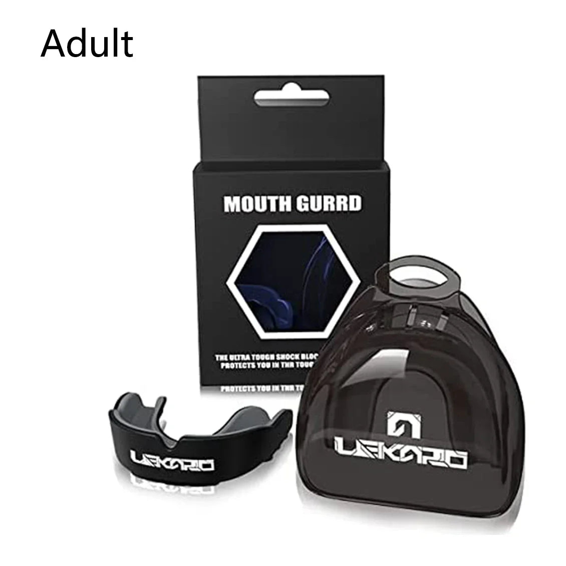 Professional Sports Mouthguard - Boxing, MMA, Muay Thai Training Tooth Protection Set for Kids & Adults