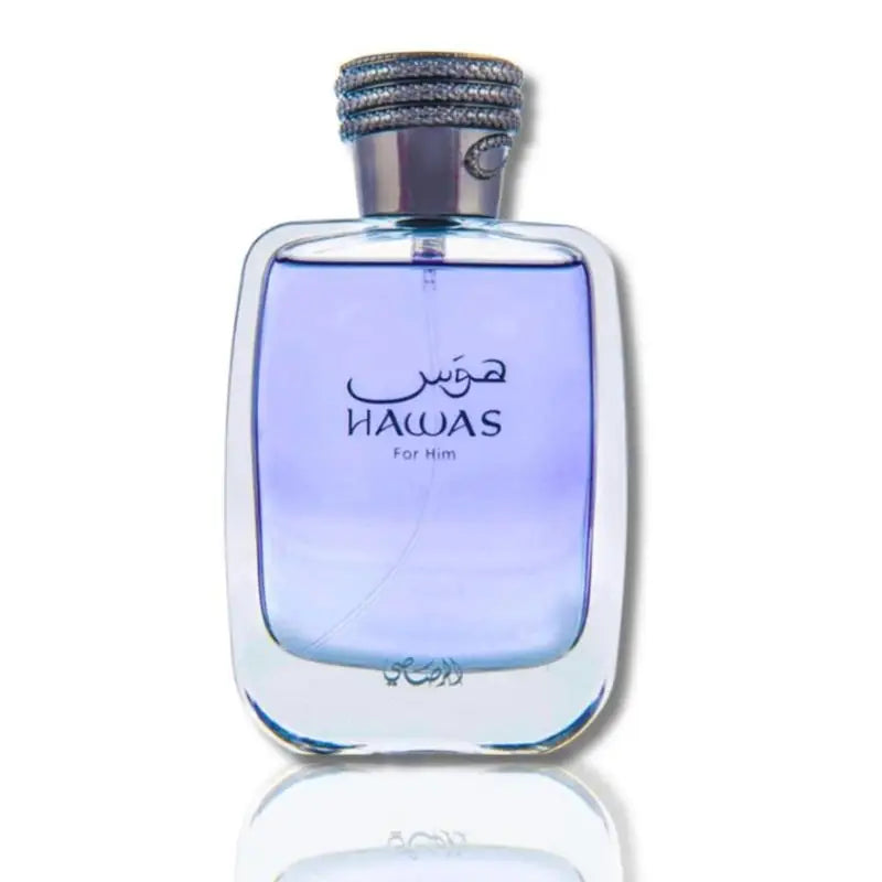RASASI Hawas Black Eau de Parfum for Men – 3.4 Oz | Long-Lasting Premium Arabian Fragrance