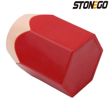 STONEGO Makeup Brush Pen Holder Vase - Stationery Storage Box for Brushes, Pencils and Accessories (Accessories Not Included)