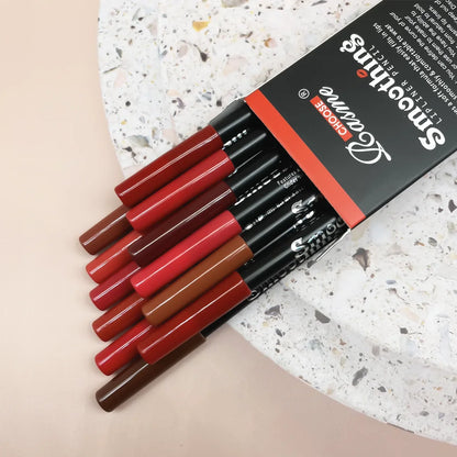 12-Piece Lipstick Set - Matte Lip Gloss & Professional Lip Liner for Women