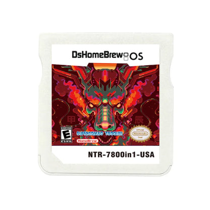 7800 in 1 R4 3DS Flash Card – NDS SDHC Adapter Memory Card for DS Games with RTS Support