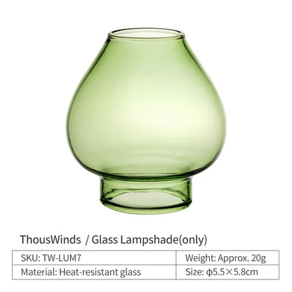 ThousWinds Luminara Mini Oil Lamp – Windproof Portable Retro Lantern with 20-Hour Burn Time for Camping and Hiking