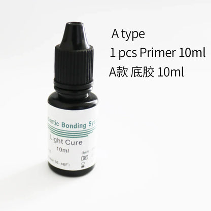 Orthodontic Bonding Adhesive Light Cure Primer – 8ml/10ml Bottle for Dental Use
