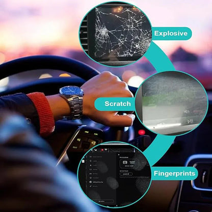 Tempered Glass Screen Protector for Tesla Model 3 Highland & Model Y Juniper 2025 – Rear Center Control Touchscreen Film