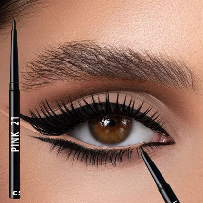 3pcs Waterproof Black Eyeliner Pencils – Smudge-Proof, Long-Lasting & Beginner-Friendly Eye Makeup