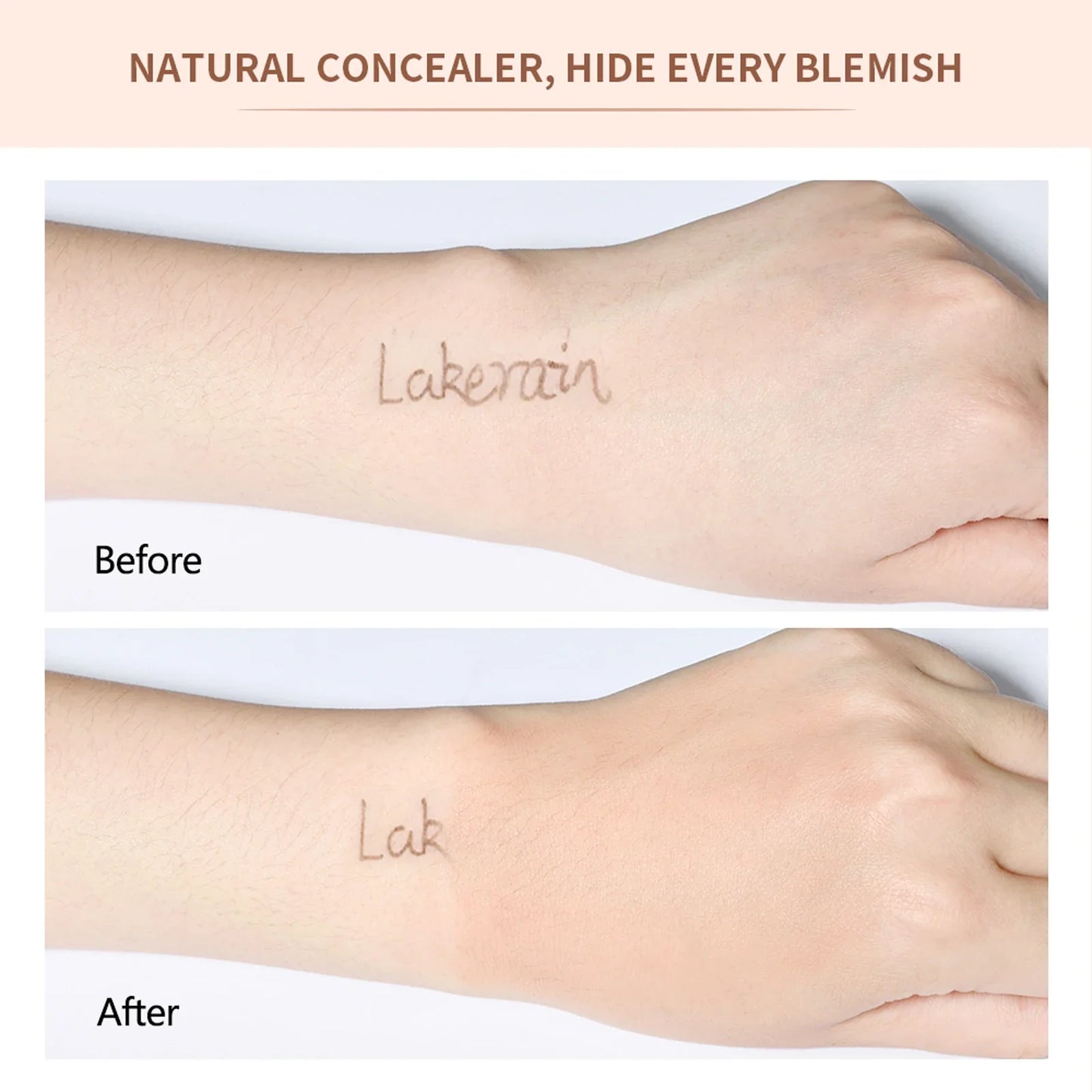 Color-Changing 4-in-1 Foundation – Moisturizing SPF 30+ Longwear Waterproof Makeup Base for Hydrating Travel Coverage