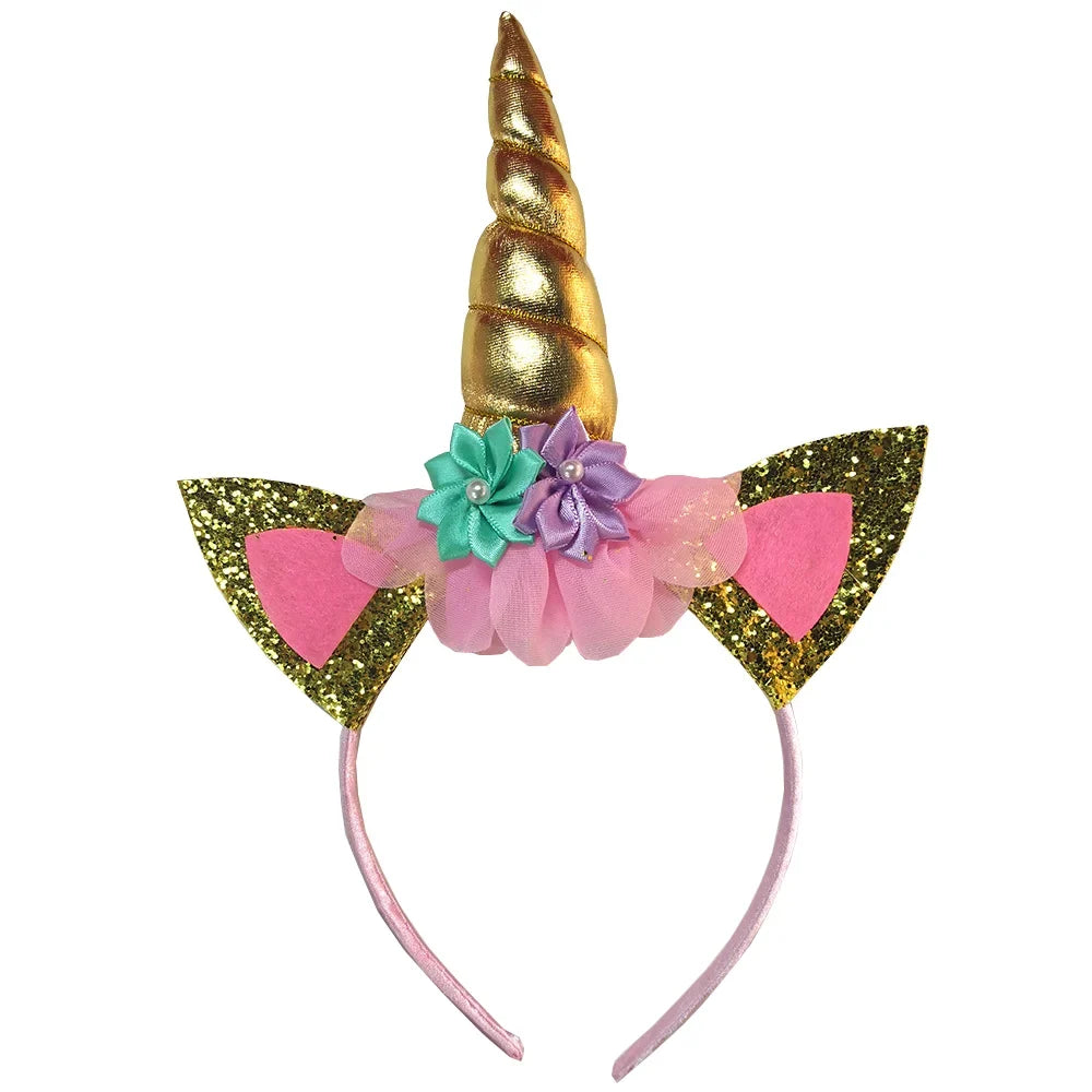 Girls’ Unicorn Princess Dress - Flower Cake Costume for Carnival, Halloween & Performances Ages 1–10